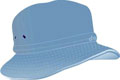 YOUTH BUCKET HAT WITH REAR TOGGLE CROWN ADJUSTER 58*-54CM SKY BLUE